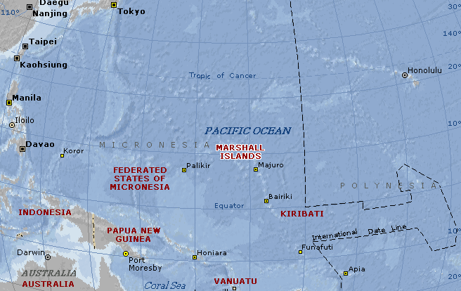 Central Pacific Ocean